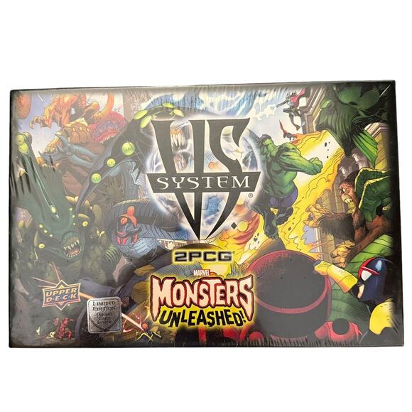 2017 Upper Deck VS System 2PCG Marvel Monsters Unleashed! 400 Card Game Set NEW! - Picture 1 of 9